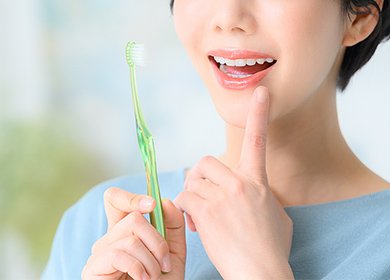 保護者のお口のなかが健康であることが大切 イメージ